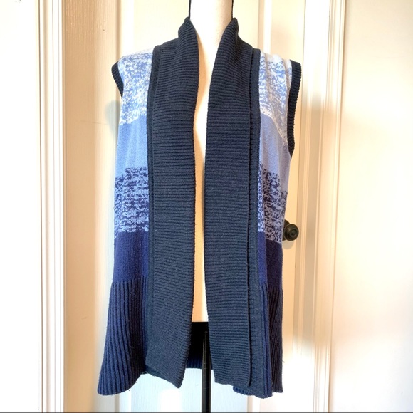 Ann Taylor Sweaters - ANN TAYLOR Sleeveless Open Sweater Vest—SZ. Med